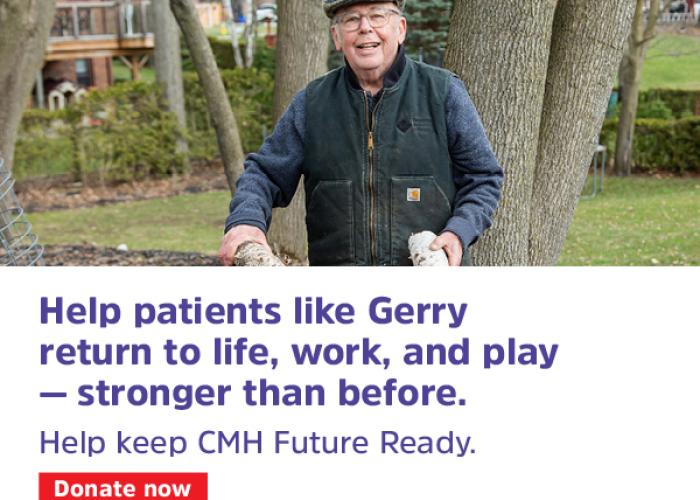 Help patients like Gerry return to work stronger