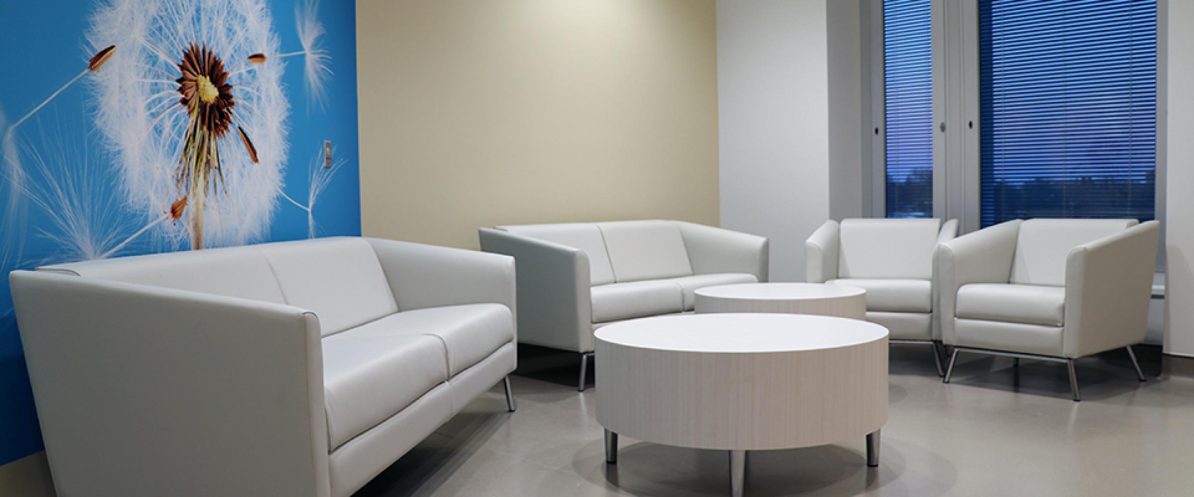 patient lounge area