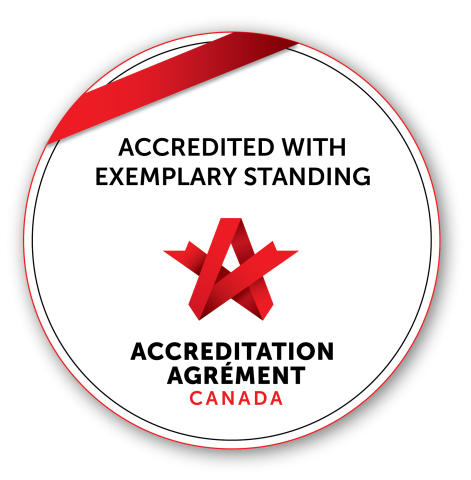 Best Practise Service Organization - Accredited with Exemplary Standing seal
